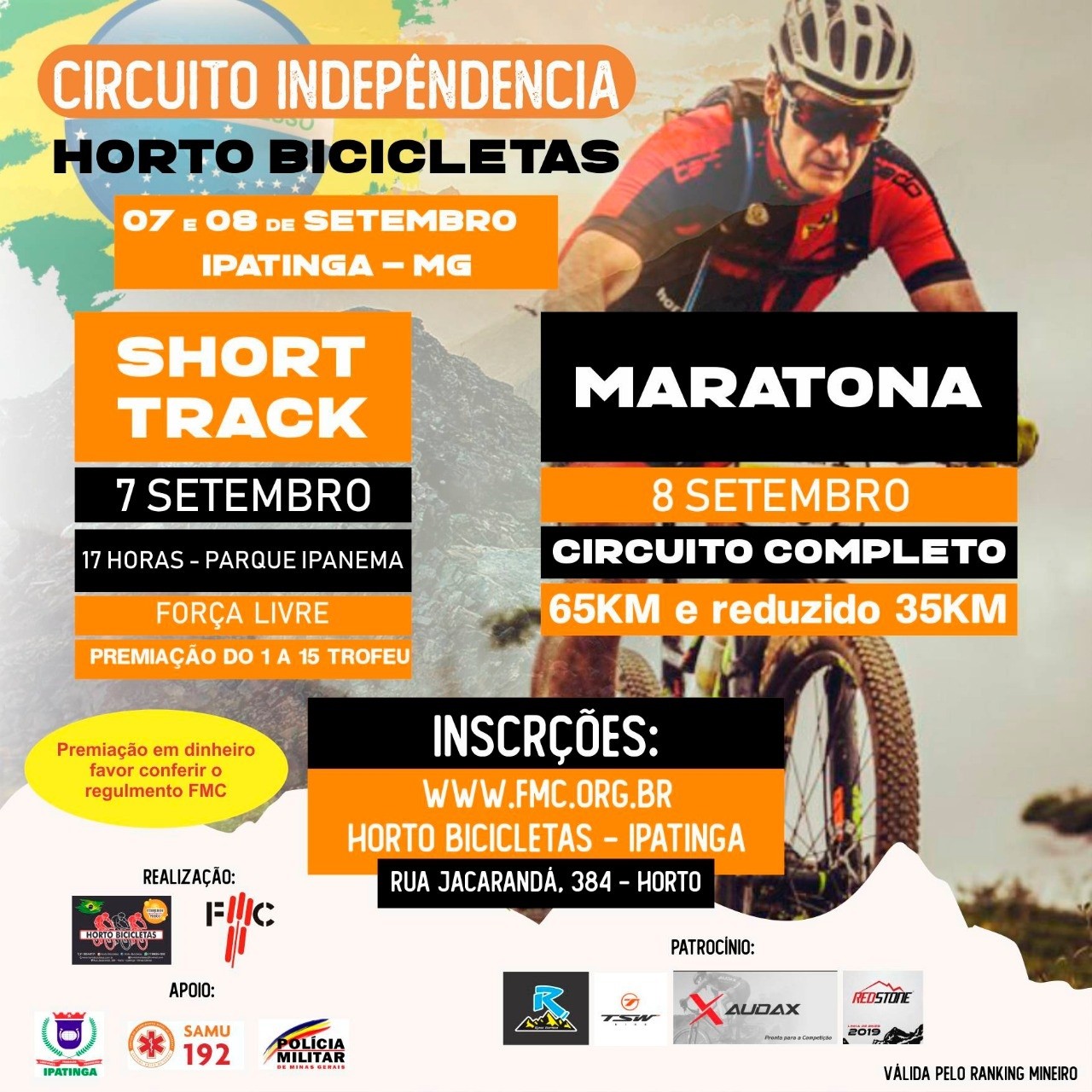 Inscrições para o Circuito Costa do Mar Mountain Bike estão - Notícias -  Prefeitura Municipal de São José do Norte