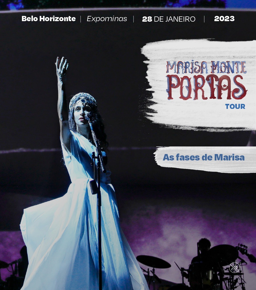 Portal Minas Gerais Eventos SHOW MARISA MONTE "TOUR 2023"