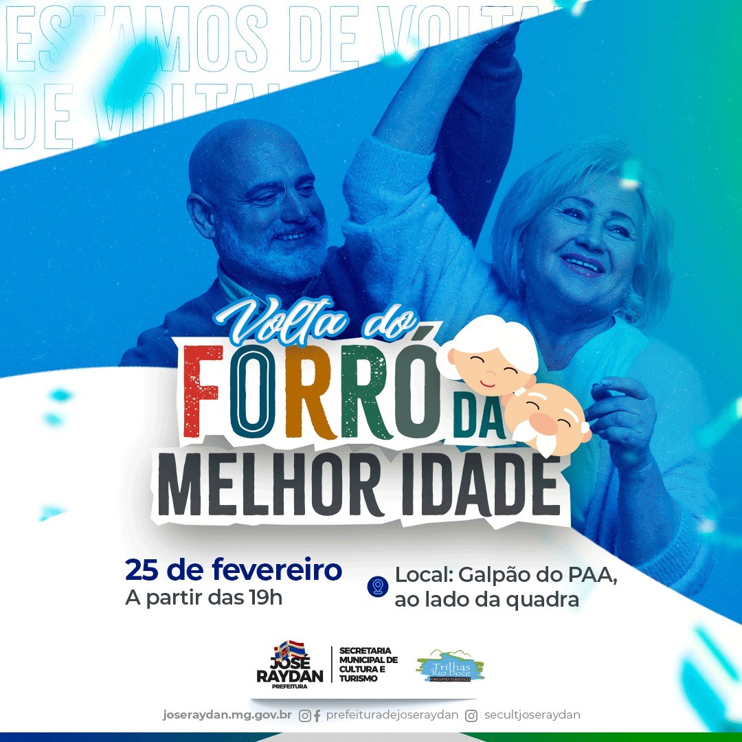 Prefeitura realiza mais um tradicional forró da terceira idade