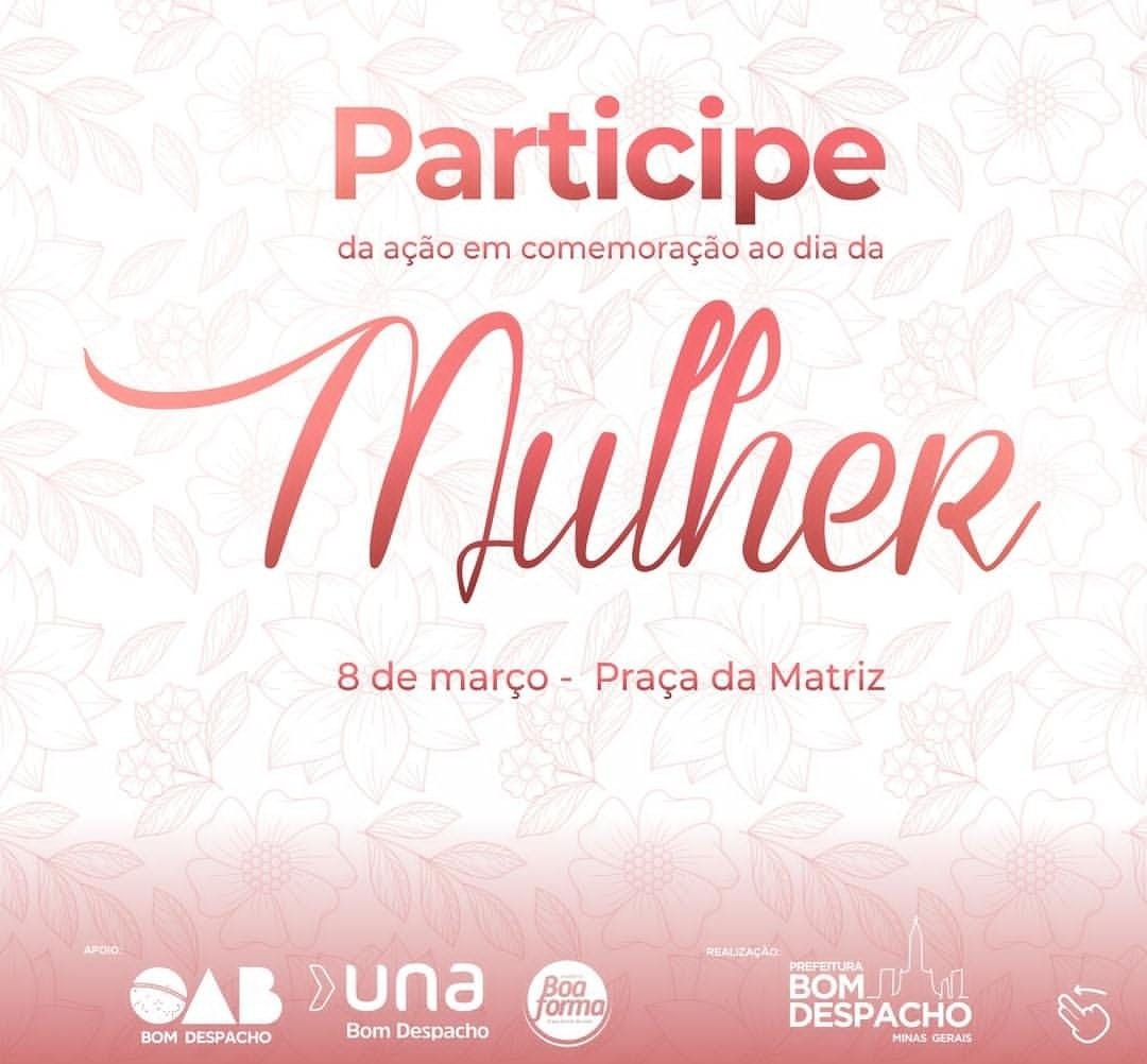 FELIZ DIA DA MULHER! Uma homenagem da prefeitura municipal de Santa Luzia  do Pará