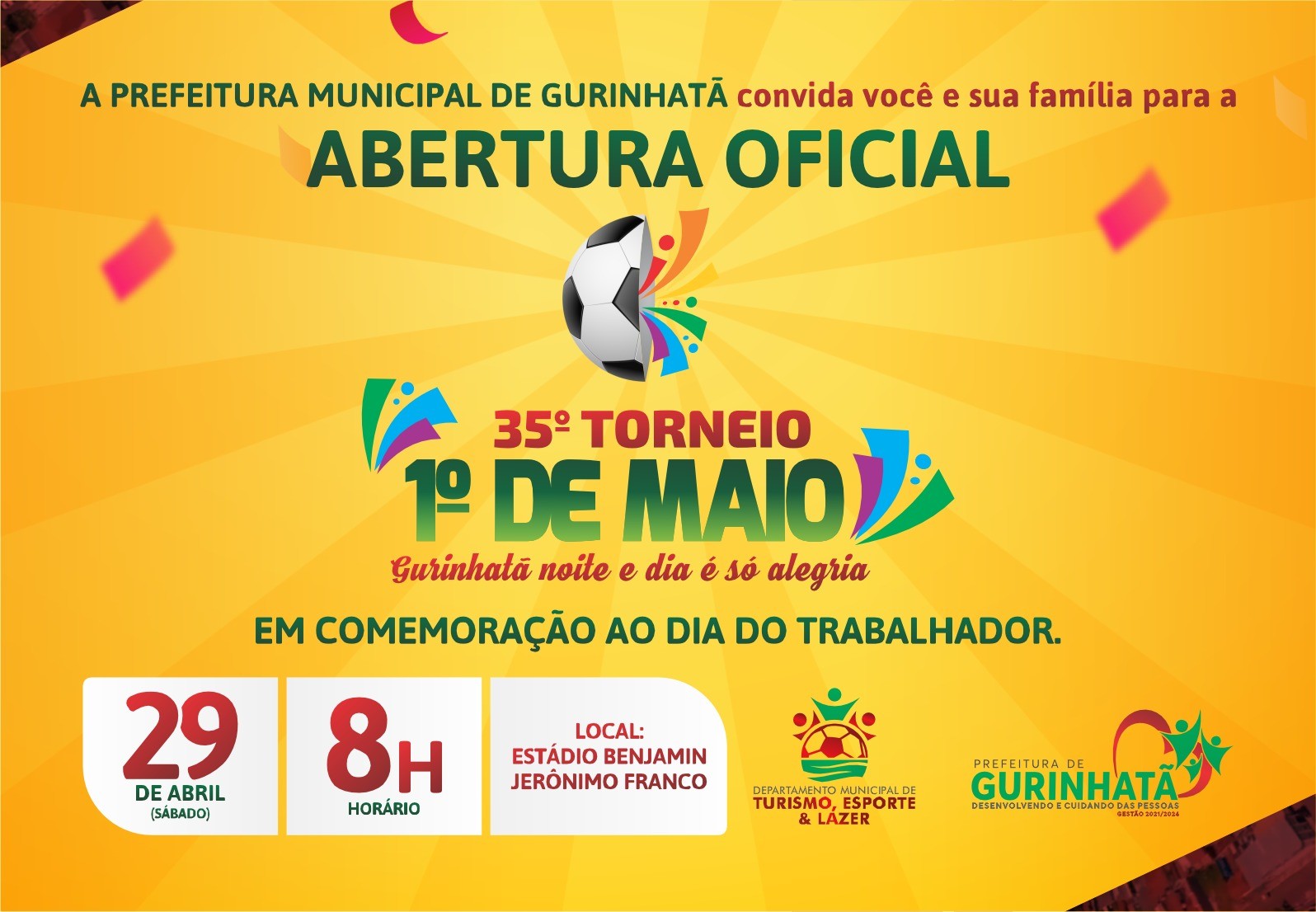 Torneio 1º de Maio - Prefeitura Municipal de Santa Vitória-MG