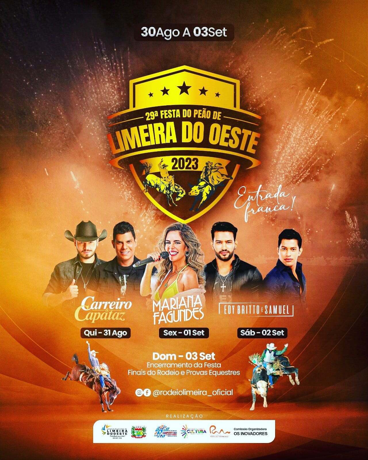 Portal Minas Gerais - Eventos: FESTA DO PEÃO 2023