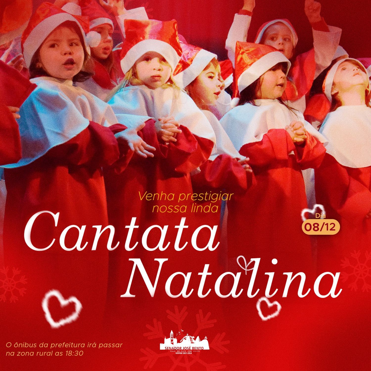 Prefeitura do Paudalho promoverá Cantata Natalina neste sábado (18