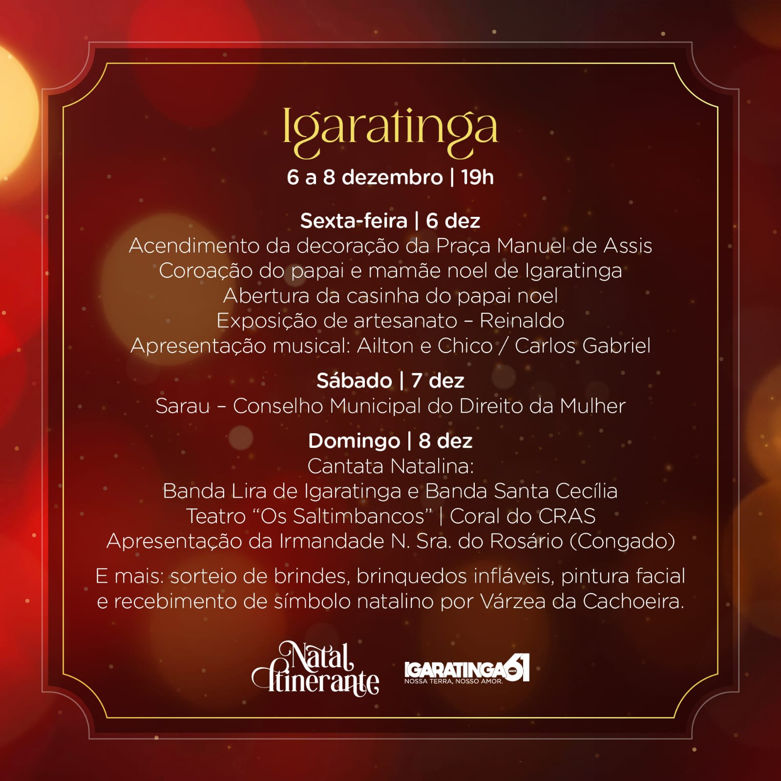 Portal Minas Gerais Eventos Natal Itinerante